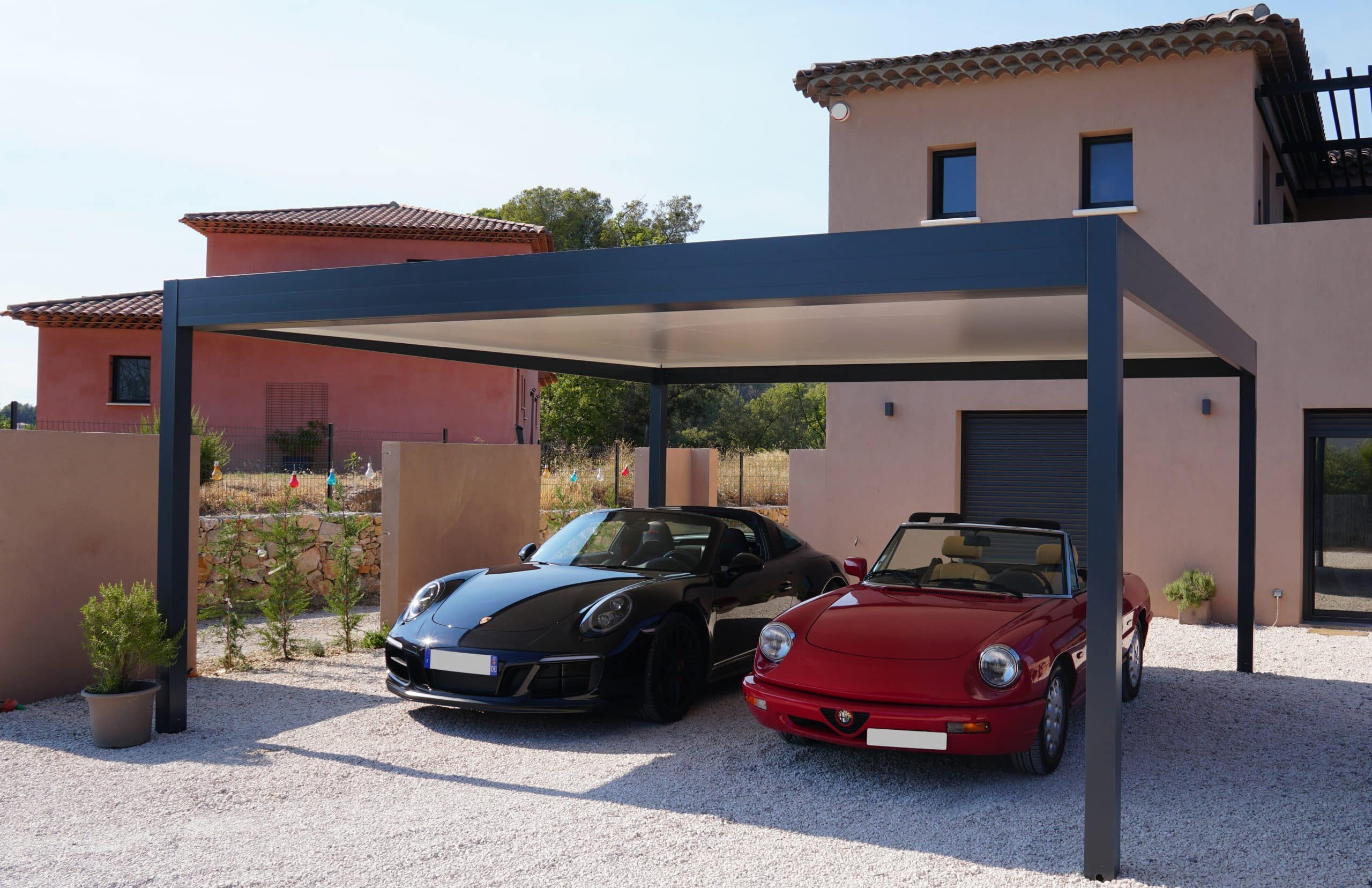 Carport deux voitures